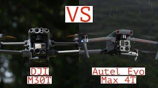 Drone Showdown DJI M30T vs. Autel Evo Max 4T - The Specs