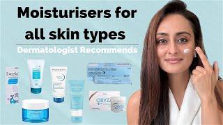 Best moisturisers for dry oily  sensitive acne prone skin Dermatologist recommends