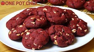 Red Velvet Chocolate Chip Cookies  One Pot Chef