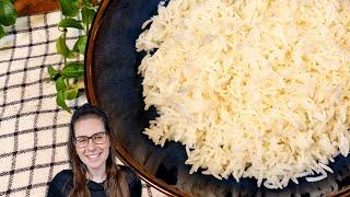 Todos os segredos de fazer arroz branco simples e soltinho perfeito
