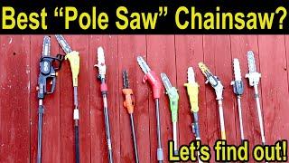 Best Pole Saw Chainsaw? EGO vs Milwaukee Oregon DeWalt Ryobi Worx Craftsman Sun Joe