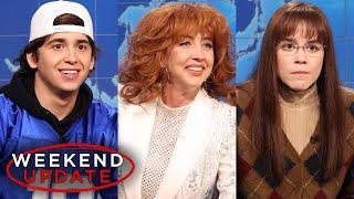 Weekend Update ft. Heidi Gardner Marcello Hernández and Jane Wickline - SNL