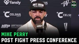Mike Perry responds to Conor Mcgregor’s “You’re Fired” comments  Post Fight Press Conference