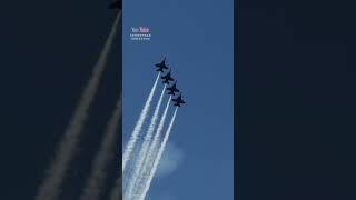 Blue Angels Changeover Roll #airshow #aviation #navy #topgun #f18 #military #maverick #aircraft