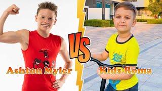 Ashton Myler Ninja Kids Tv VS Kids Roma Show Stunning Transformation ⭐ From Baby To Now