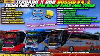 UPDATE BUSSID V4.2 OBB BUSSID V4.2 TERBARU SOUND HINO AK KHAS JAWA TIMUR GRAFIK SUPER HD 4K