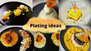 Simple rice plating ideaseasy way to plate the rice food plating ideas #platingideas #foodplating