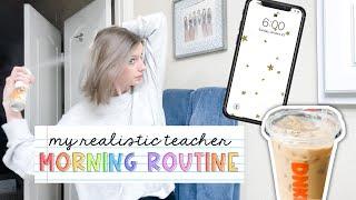 REALISTIC MORNING ROUTINE  first grade teacher