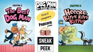 Dog Man The Scarlet Shedder FIRST TWO CHAPTERS AND FLIP-O-RAMA