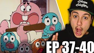 The Amazing World Of Gumball S2 EP 37-40 REACTION THE END OF THE WATTERSONS