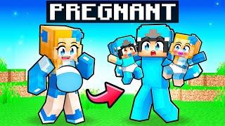 Crystal is PREGNANT with TWINS In Minecraft