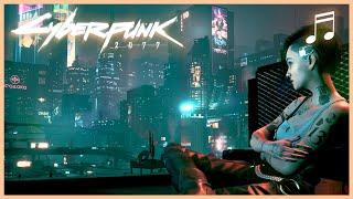 CYBERPUNK 2077 Judys Theme + Rain  Bells of Laguna Bend  Ambient Soundtrack