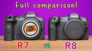 Canon R7 vs R8 In-Depth Comparison