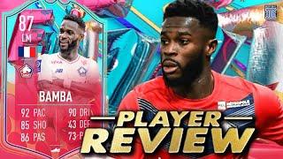 5⭐ SKILL MOVES 87 FUT BIRTHDAY BAMBA PLAYER REVIEW SBC PLAYER BAMBA FIFA 23 Ultimate Team