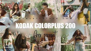 Kodak ColorPlus 200 Lightroom Presets  Free Download DNG  Photo Editing in Lightroom Mobile