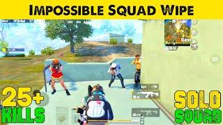 25 Kills Solo VS Squad Full Rush Gameplay  PUBG Mobile lite - LION x GAMING