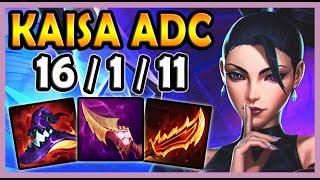 Kaisa vs Jhin 59% WIN RATE ADC - Korea Master Patch 13.21 