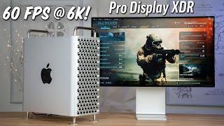 6K Gaming on a $21000 Mac Pro Display XDR setup