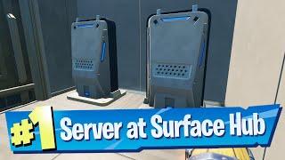 Scan a Server at a Surface Hub Location - Fortnite