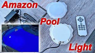 LED Pool Light for Above Ground Swimming Pool Color Changing Magnetic with Remote Control