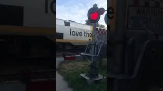 8 Seconds Of Me Railfanning At A Crossing