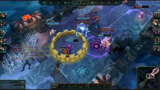 Xerath Q VS Lux R