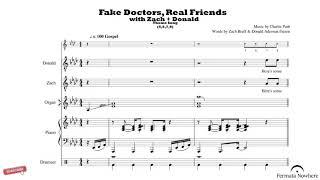 Fake Doctors Real Friends with Zach + Donald Theme Song  Transcription