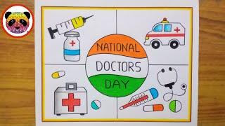 Doctors Day Drawing  National Doctors Day Drawing Easy  Happy Doctors Day Drawing  Doctors Day