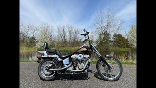 1987 Harley-Davidson Softail Standard FXST 80 Evo 5-Speed Survivor - $5995