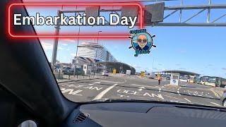 Embarkation Day - Ocean Terminal at Southampton