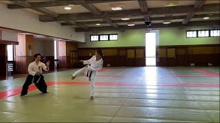 Taido vs Karate Black Belt Girl