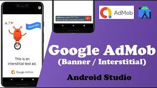 How to add admob ads and earn money to android studio  banner  interstitial 2023