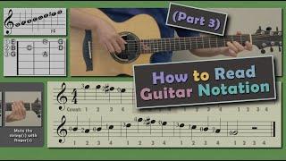 How To Read Guitar Notation Part 3