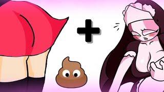 FNF GF + POOP + SARVENTE = ?  Friday Night Funkin Animation Meme