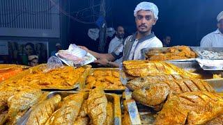 BALOCHI FRIED FISH & GRILLED FISH at Culture Fish Restaurant in Karachi - Pakistani Street Food