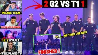 Valorant Streamers React to T1 Tried Their Best But G2 Shows INSANE Comeback in VCT Masters Shanghai