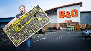 I Walked out of B&Q with This EPIC Ryobi Tools Wall Display in Shadow Foam for MY NEW WORKSHOP