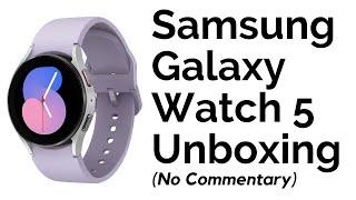 Samsung Galaxy Watch 5 Unboxing No Commentary