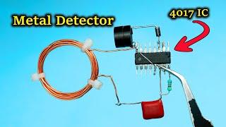 Metal Detector Using 4017 IC