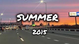 Summer playlist 2015