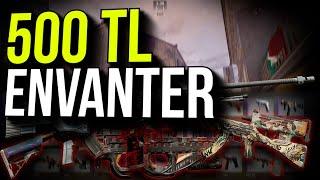 CS GO  CS 2 500 TL ENVANTER DİZİYORUZ