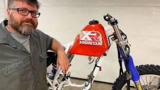 Progress Made On The Honda XR Bike In A Box