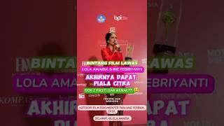 Pemain Film Lawas Lola Amaria & Ine Febriyanti akhirnya menang Piala Citra 2023