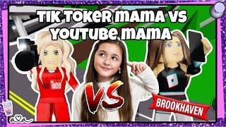 TikTok Mom vs YouTuber Mom in Roblox Brookhaven  Alles Ava Gaming