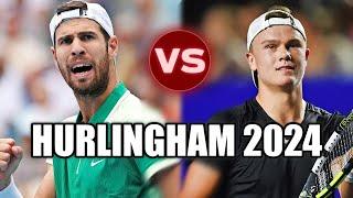 Karen Khachanov vs Holger Rune HURLINGHAM 2024