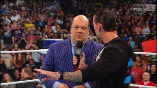 CM Punk reunites with Paul Heyman - WWE SmackDown 6212024