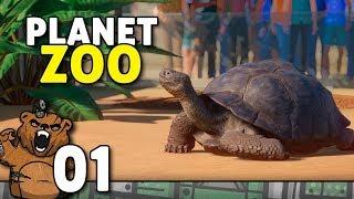 O começo do nosso próprio zoológico  Planet Zoo #01 - Gameplay PT-BR