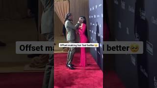 Cardi B saddest red carpet moment #cardib #offset #redcarpet #grammys #music #interview #wap