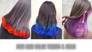 2021 Hair color Trends & ideas  The Best 2021 Hairstyles for Girl  Hair Color Transformation