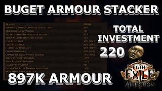 Armour Stacker Pt.4 To Be Continued  POE 3.23 Affliction